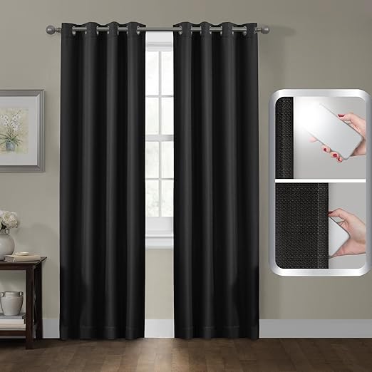 Amazon Com Maytex Smart Curtains Sheridan 100 Percent Blackout
