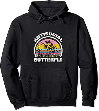 antisocial butterfly hoodie