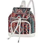 Lily queen Fashion Small Purse Backpack Lightweight for Women Colorful