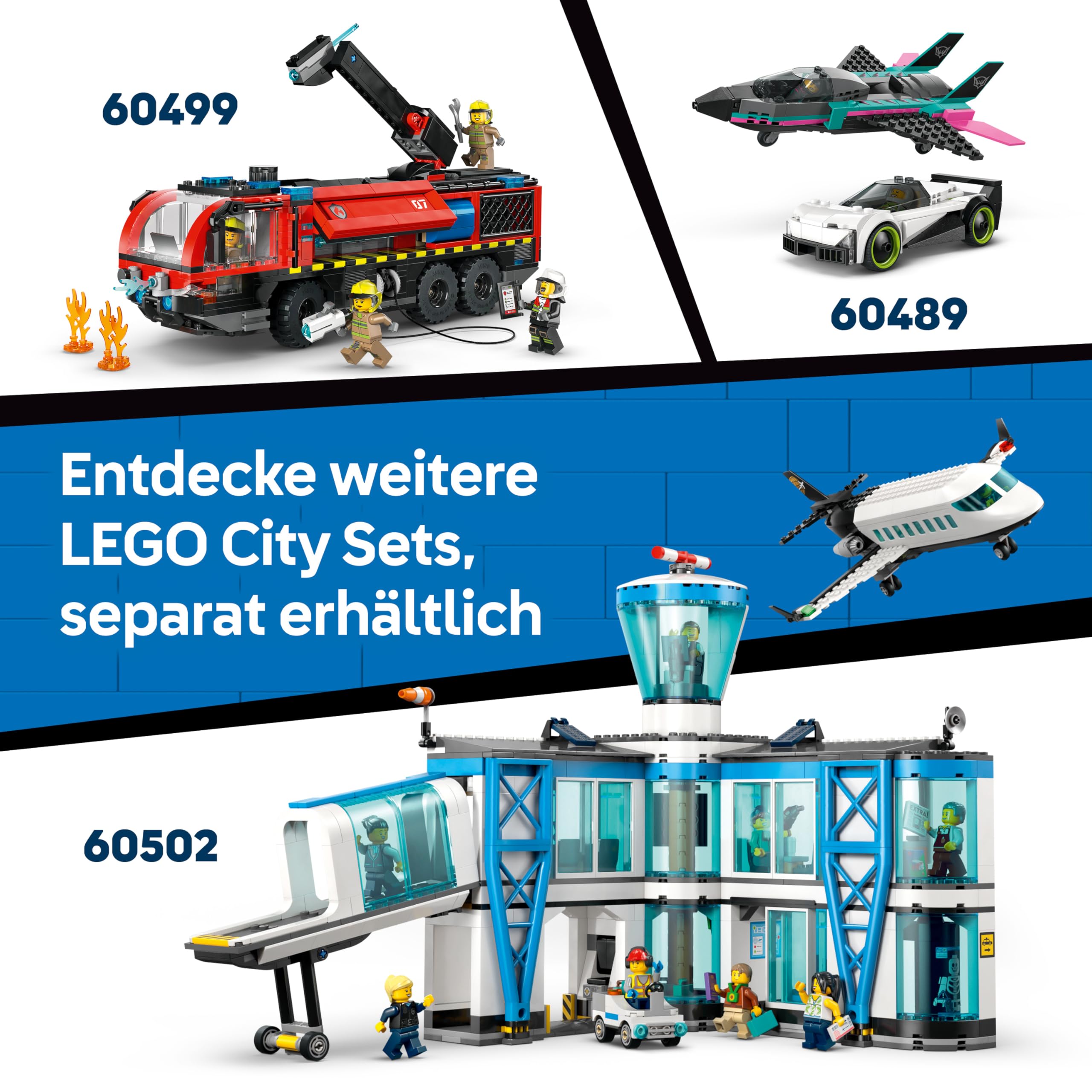 LEGO City Gelbes Taxi - Spielzeug Auto - Modellbau mit 2 Minifiguren, abnehmbares Dach - Spielset zur Förderung der Feinmotorik - Geburtstagsgeschenk für Jungen ab 5 Jahren - 60487 7