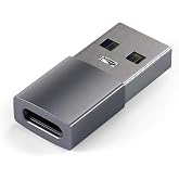 Satechi USB-A to USB-C Adapter, Power Delivery Charging, Travel, Space Gray | High-Speed Data Transfer, for CarPlay, Travel, and Modern Devices