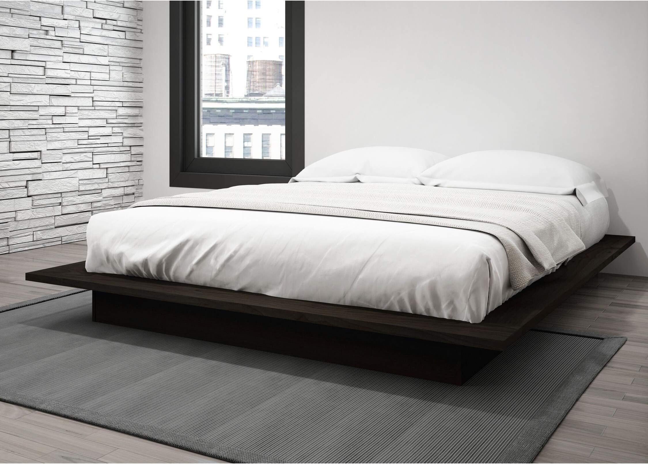 Cyme Tech Inc Stellar Home Furniture Queen Platform Bed in Dark Espresso