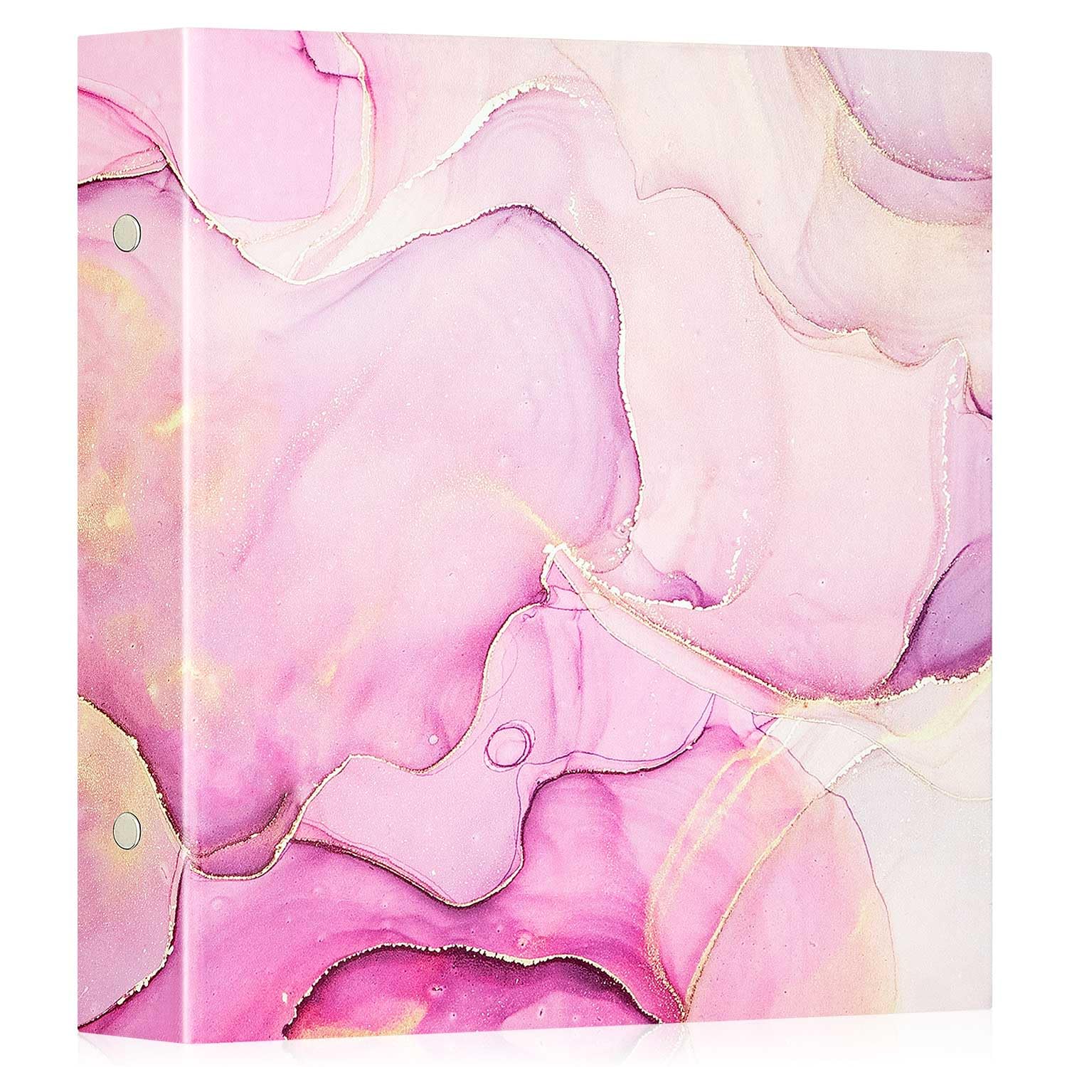 Lanpn Photo Album 6x4 1000 Pockets, Extra Large Big Capacity Leather Hardcover Large Photo Book that Holds 1000 Vertical and horizontal Pictures Pink