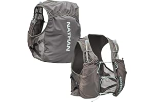 Nathan Women's Hydration Vest - Lightweight Mesh, Breathable, 2x14oz Flasks, 2L Bladder, Reflective Vest, Pinnacle Breeze