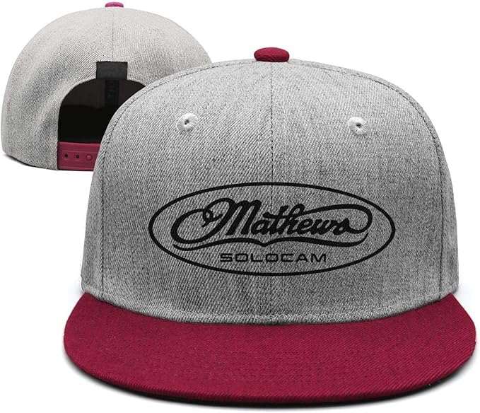 MathewsArcheryLogo Unisex Youth Camo Hip Hop Hat Outdoor