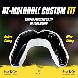 Titan Armour Dual-Layer Gum Shield - Custom-Fit Mouth Guard UK Brand view 5