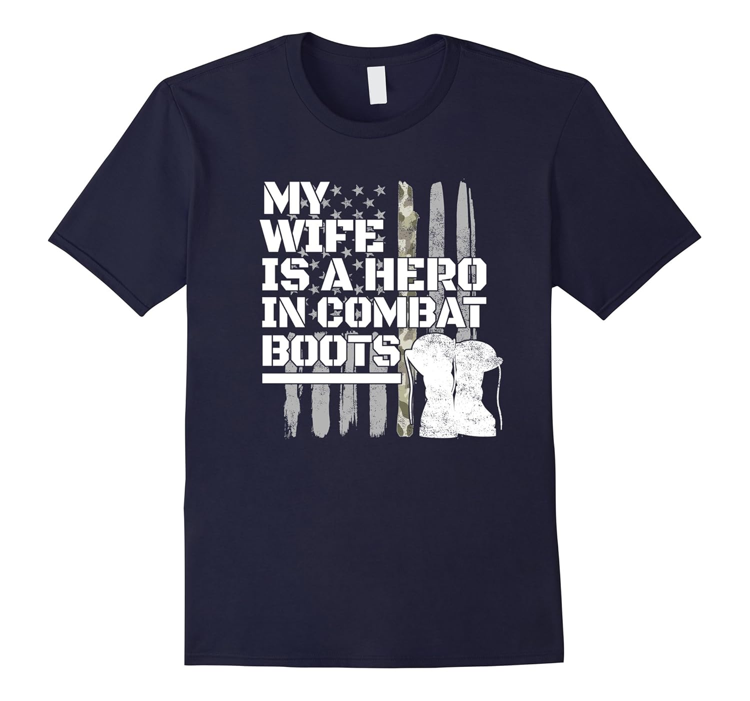 Wife Soldier - Hero In Combat Boots - Military Wear-Rose