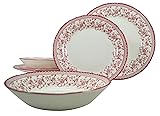 TUDOR ROYAL 6-Piece Round Porcelain Dinnerware