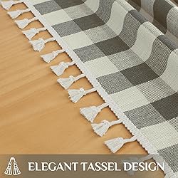 Softalker Checkered Tablecloth Rectangle, Heavy