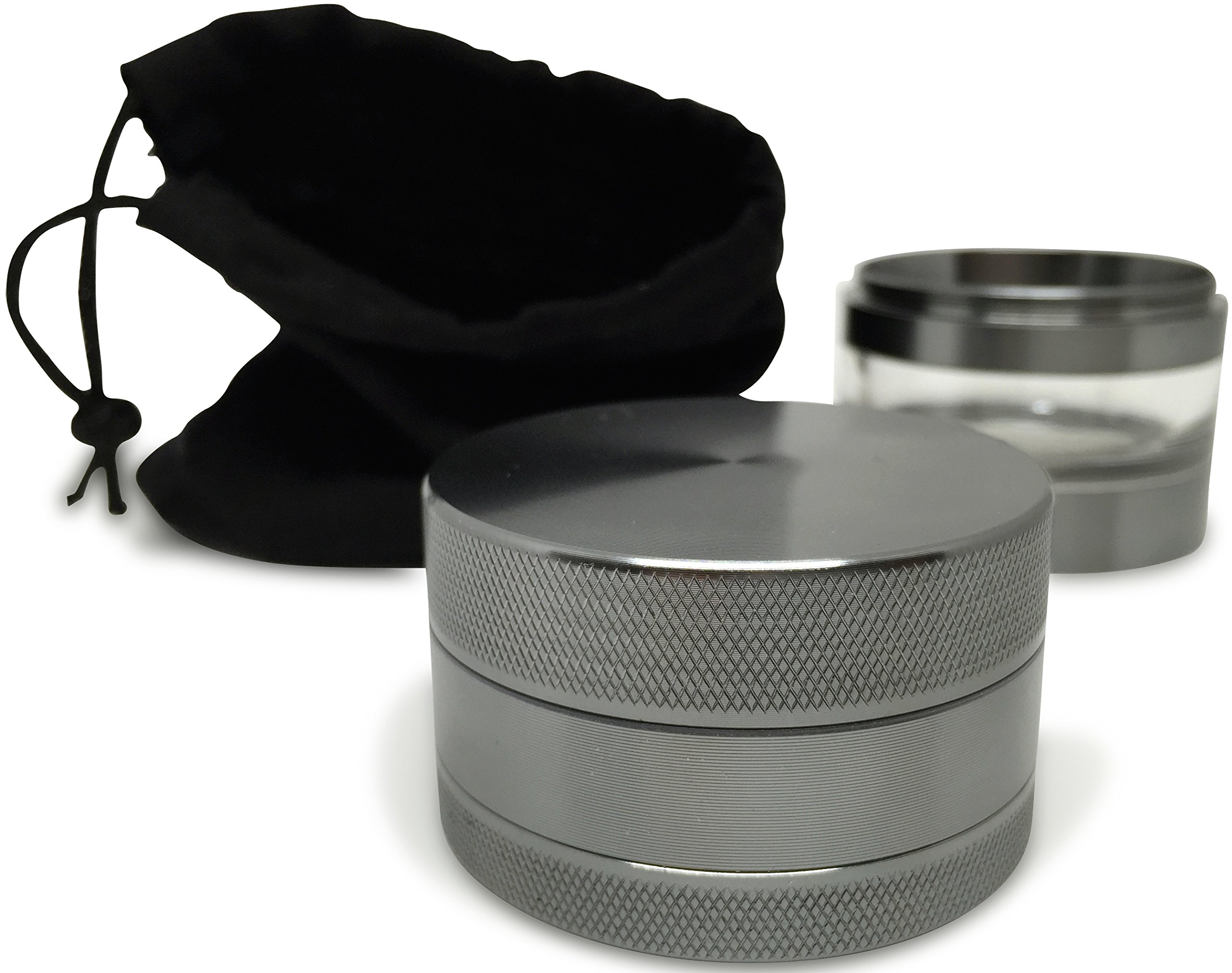 9TO5 GRINDERS Best Herb Grinder Large 5 Piece Set with Pollen Catcher
