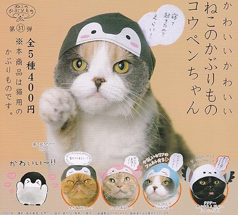 Amazon ねこのかぶりもの第31弾 かわいいかわいい ねこのかぶりもの コウペンちゃん 全5種セット フルコンプ カプセル玩具 おもちゃ Amazon ねこのかぶりもの第31弾 かわいいかわいい ねこのかぶりもの コウペンちゃん 全5種セット フルコンプ カプセル玩具 おもちゃ