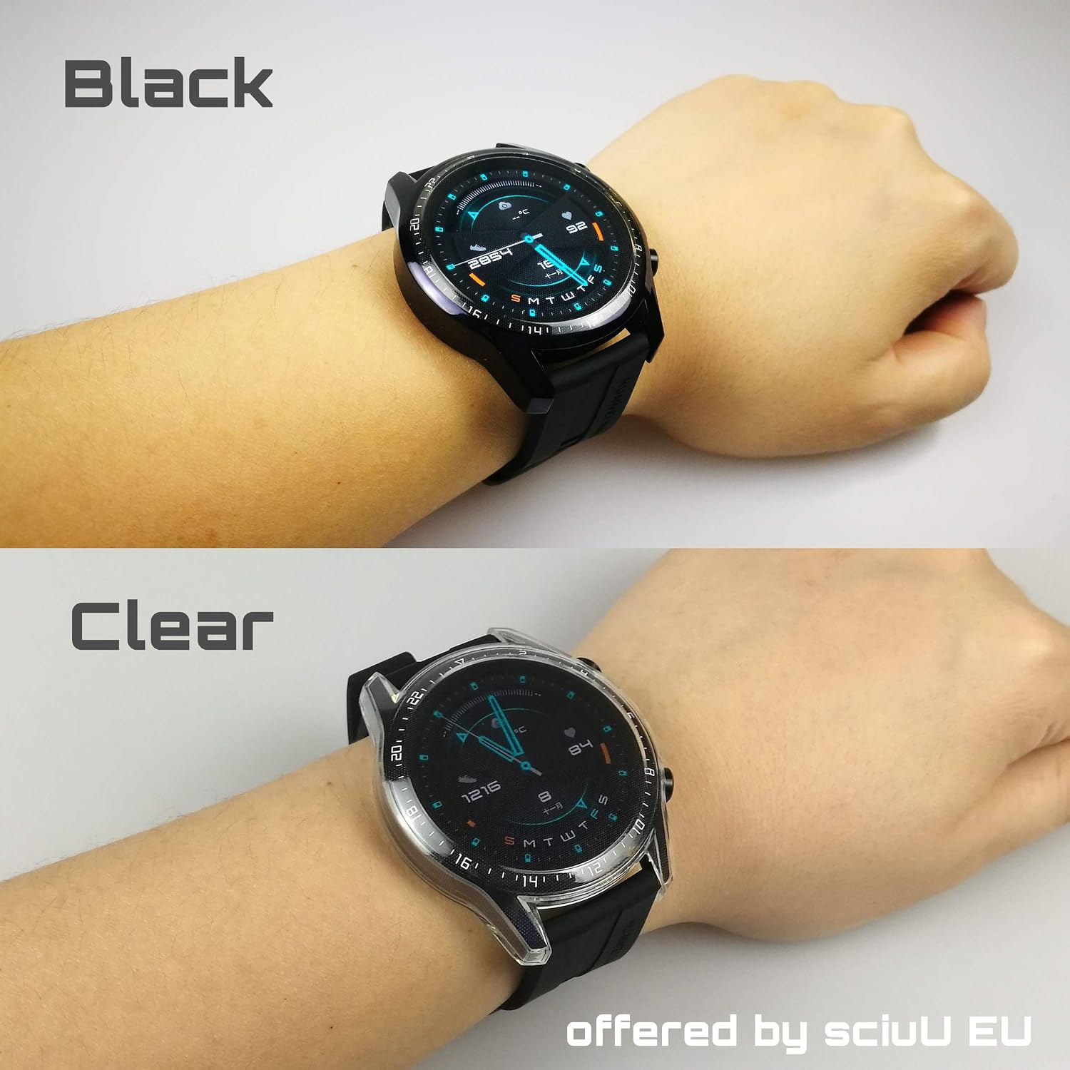 sciuU Protective Case compatible with HUAWEI GT 2 (46mm - Image 3
