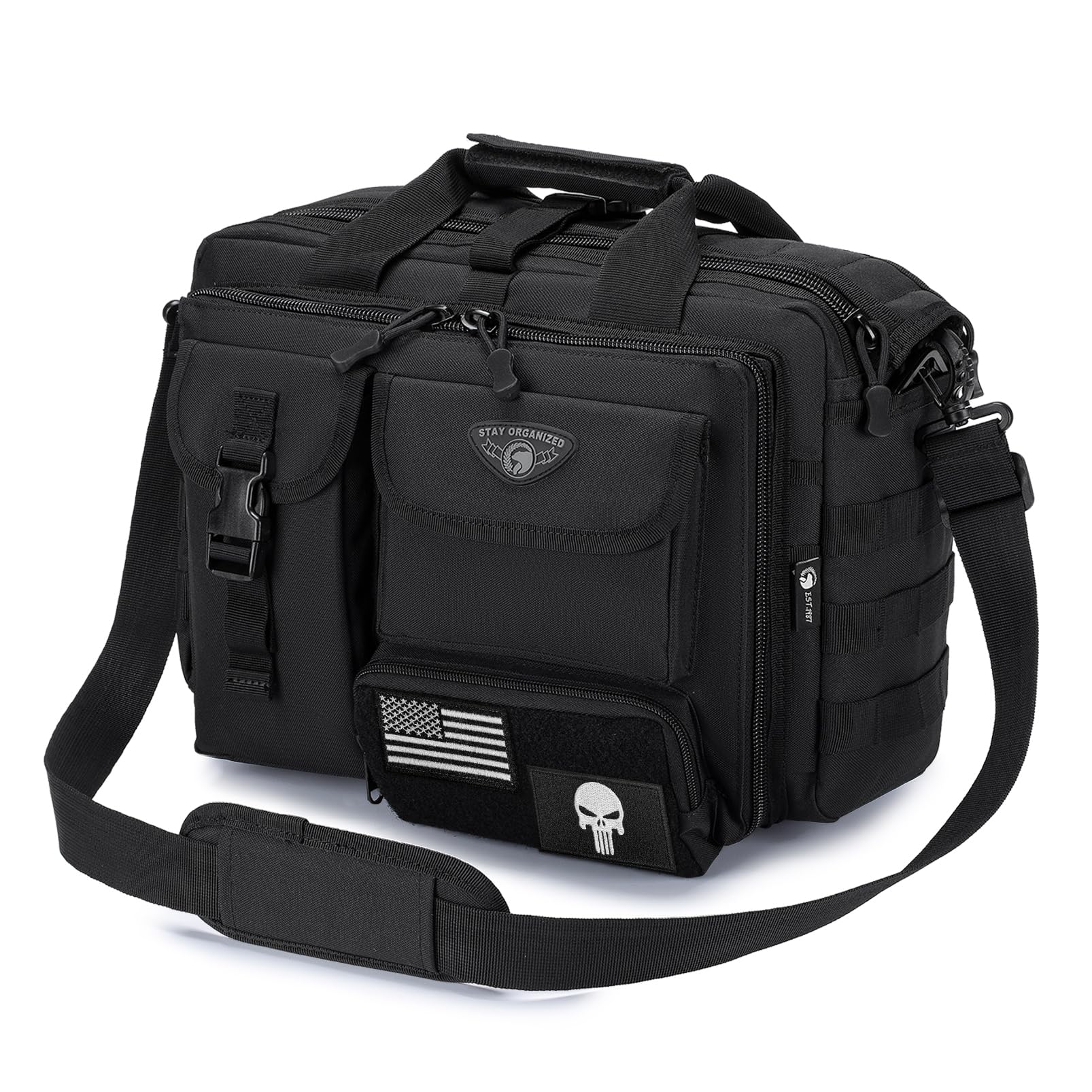 Photo 1 of Stypos Tactical Messenger Bag, Tactical Briefcase for Man Military Laptop Bag Messenger Shoulder Bag