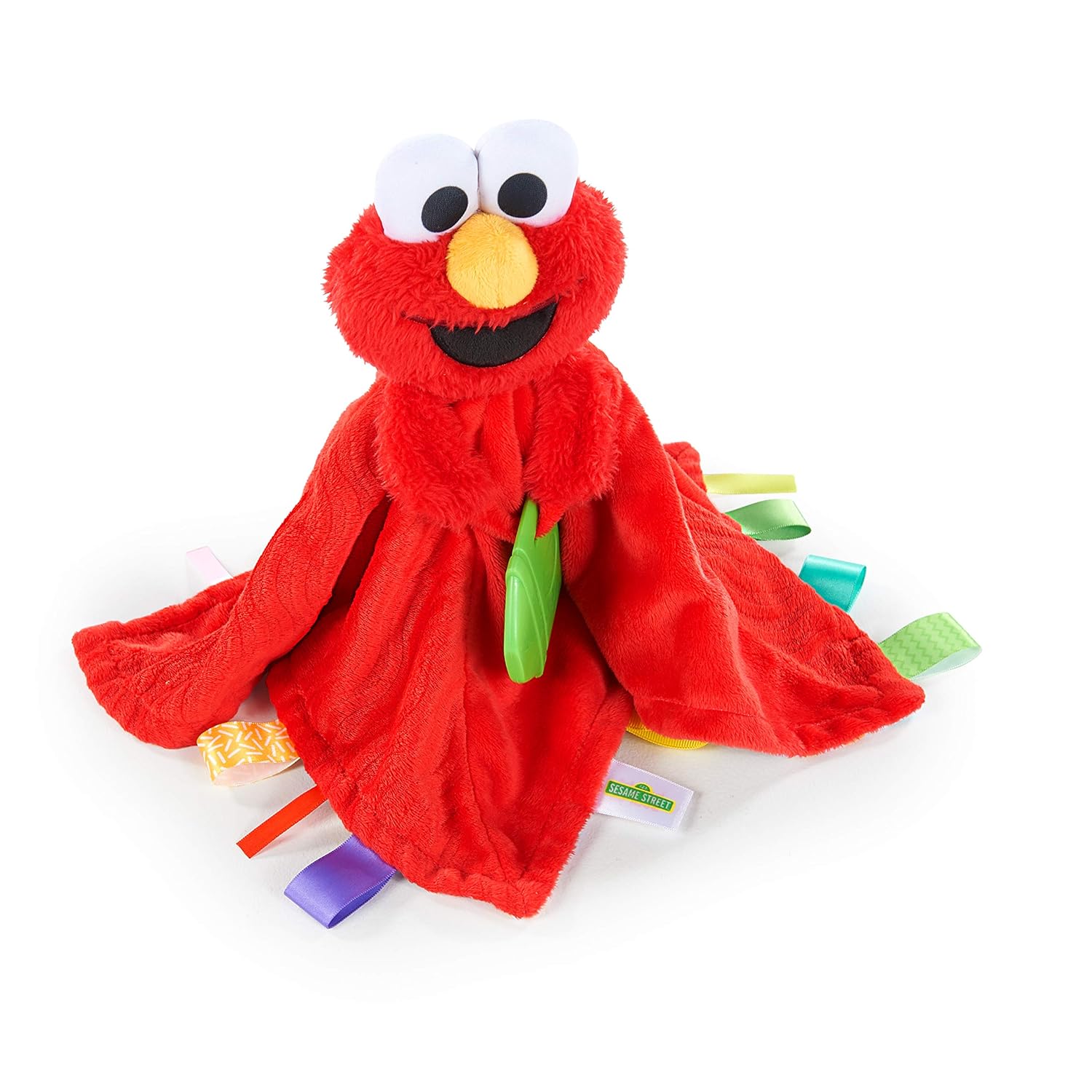 Bright Starts Sesame Street Snuggles with Elmo Baby's First Soothing Blanket, Ages 0-12 Months: Baby