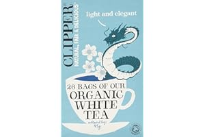 Clipper Teas - Organic White Tea Light & Elegant - 26 Bags