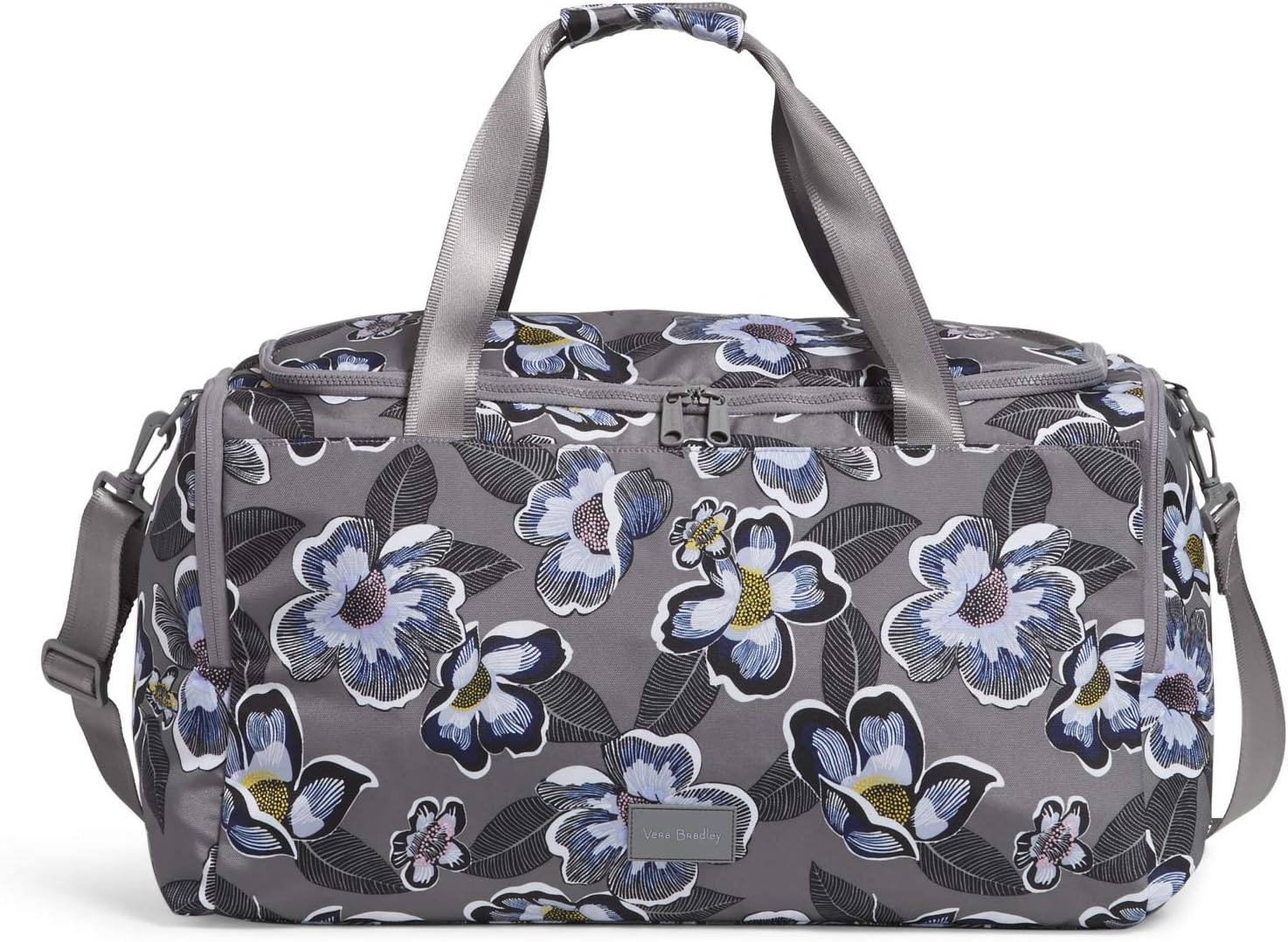 Vera Bradley Recycled Lighten Up Reactive Travel Duffle Bag, Blooms