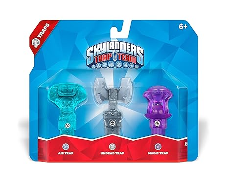 Skylanders Trap Team Traps 3er Pack (Air, Undead, Magic)