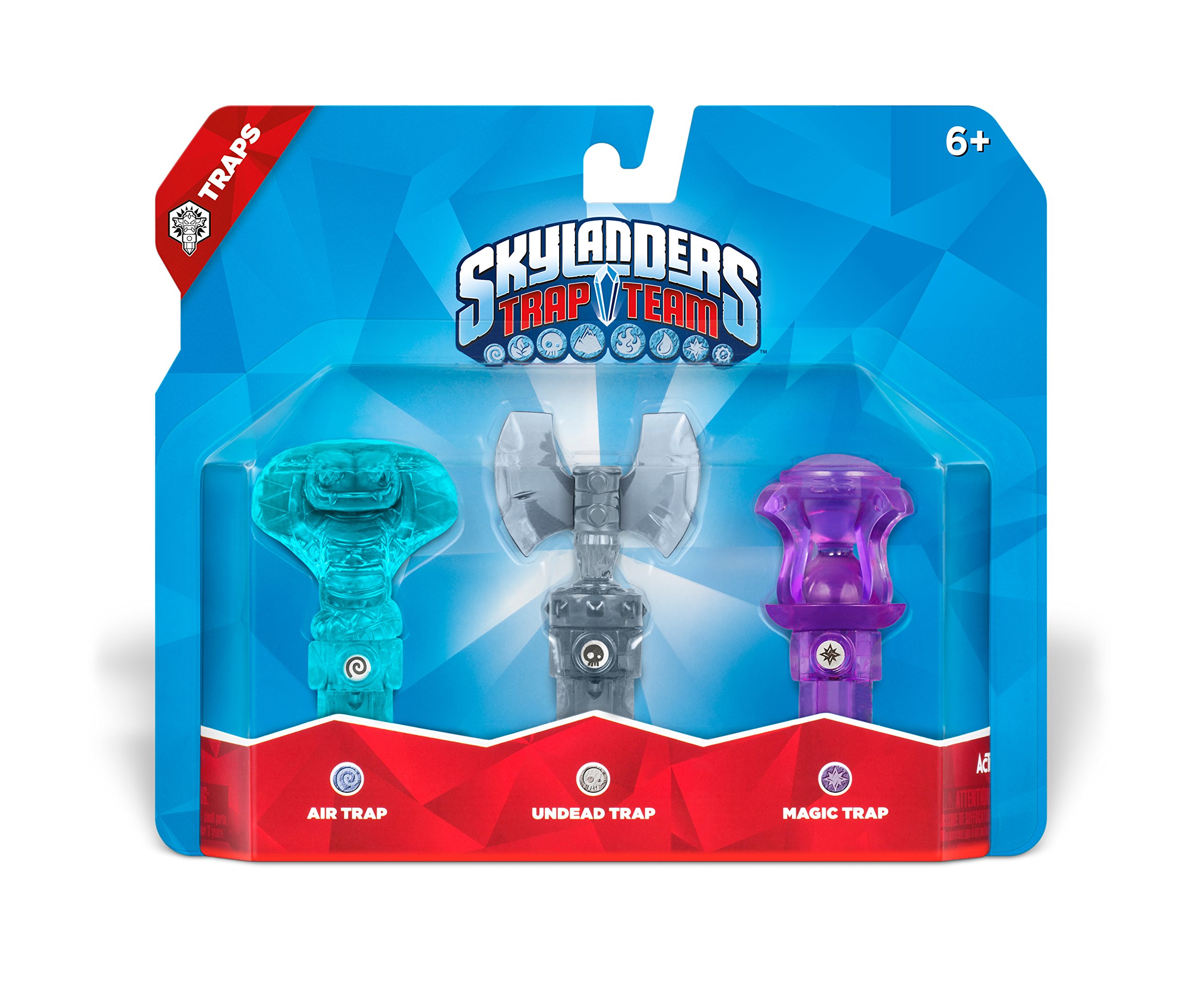 Skylanders Trap Team: Triple Trap Pack - Air, Undead, Magic (Xbox One/PS3/PC DVD/Nintendo Wii/Wii U)