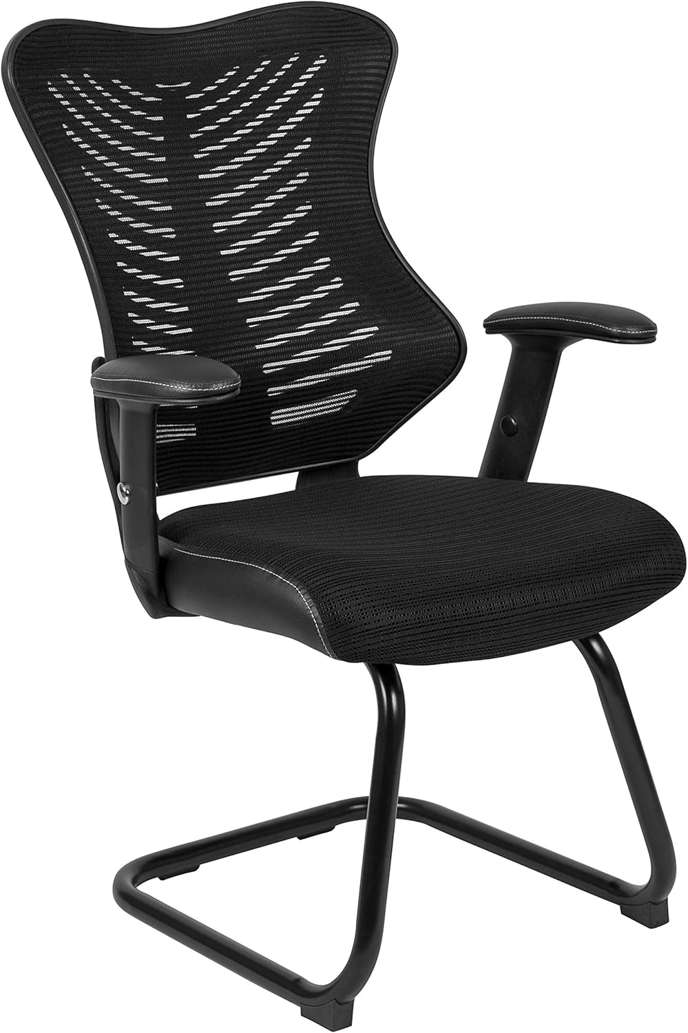 Best Stackable Metal Stationary Dining Chair With Mesh Seat