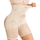 KUMAYES Tummy Control Shapewear for Women Faja Body Shaper High Waisted Underwear Panties Waist Trainer