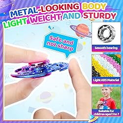 Jawhock 12 Pack Plastic Fidget Spinners｜High