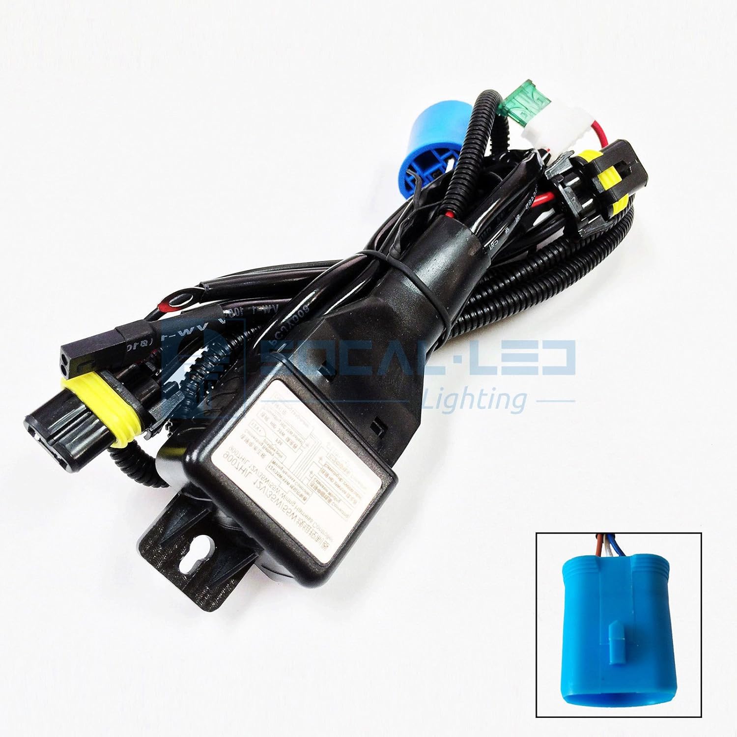 Amazon.com: O-NEX HID Relay Harness 9007 (HB5 9004) 12V 35W/55W Bi-Xenon  Hi/Lo H/L Wiring Controller: Automotive