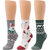 Cuddl Duds Women Warm Winter Cold Weather Ski Snowboard Super Soft Multi Pair Pack Lounge Socks