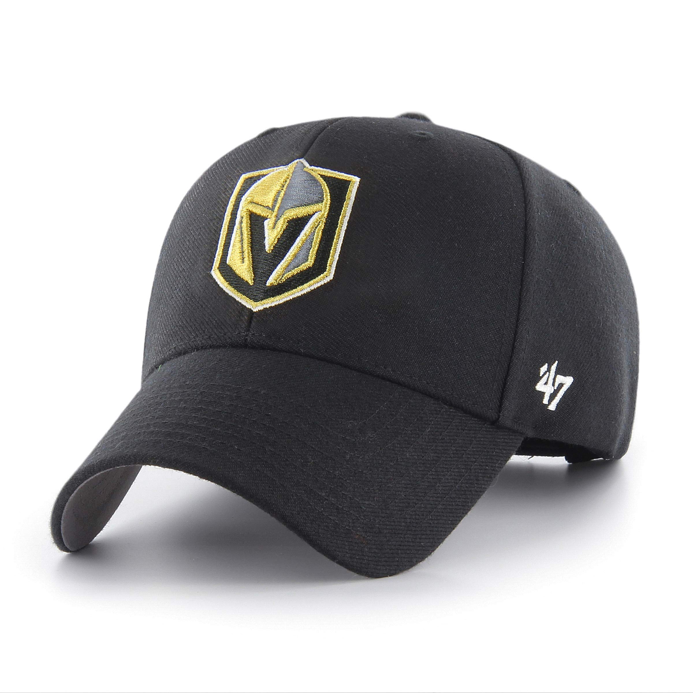 47 Vegas Golden Knights Adjustable Cap MVP NHL Black - One-Size