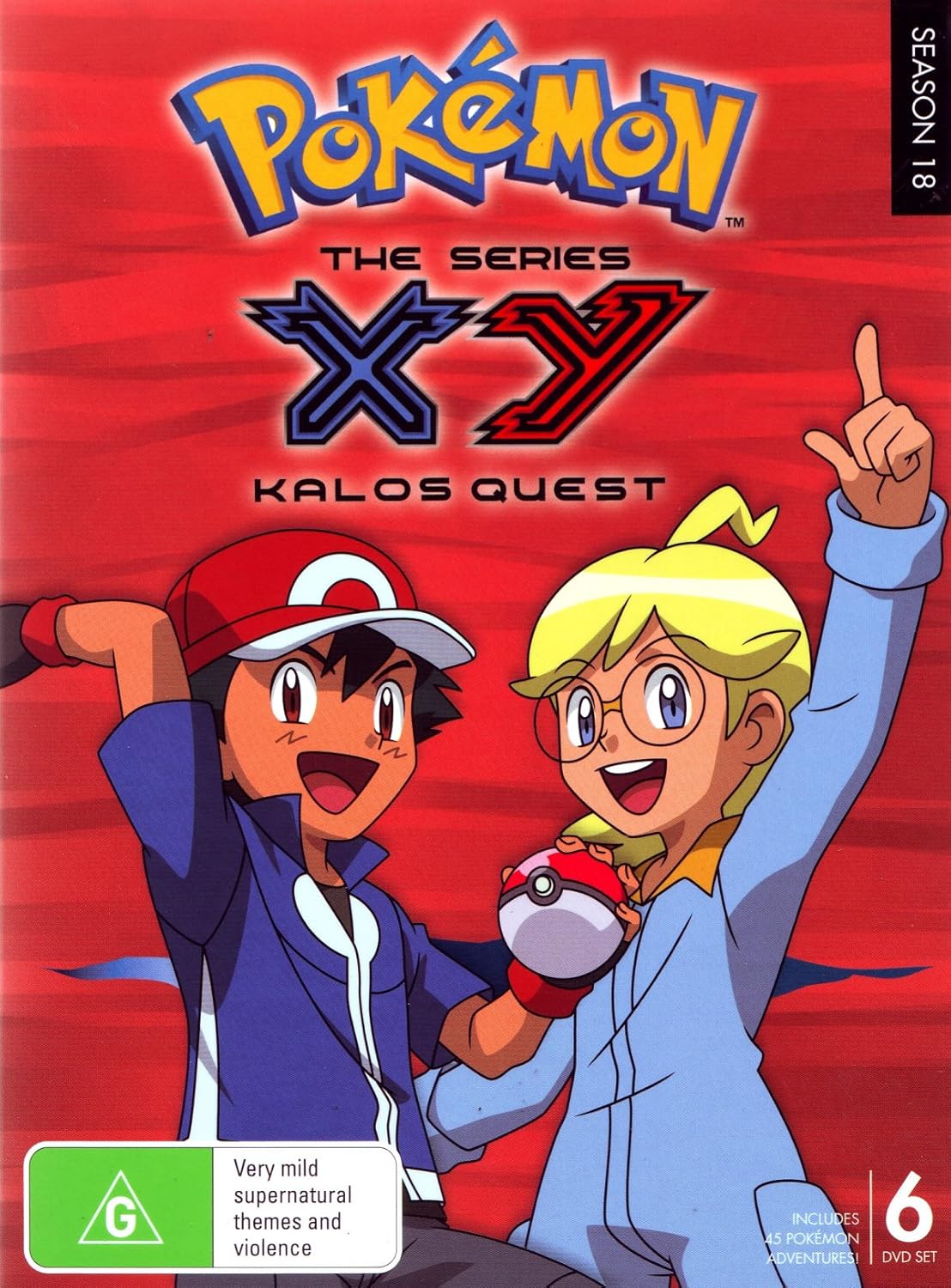Amazon Com Pokemon Xy Kalos Quest Complete Collection 6 Discs Anime Manga Non Usa Format Pal Region 4 Import Australia Movies Tv