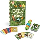 Hootenanny Games Early Bird for Family Game Night | Easy-to-Learn Speed Game with Out of Your Seat Challenges and Squishy Worm | 2-6 Players, Ages 7+