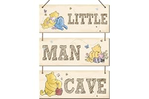 BIRTDERR Winnie Nursery Decor, the Pooh Sign, Winnie Baby Nursery Decor, Winnie Baby Stuff, Winnie Baby Room Decrations, Winnie Room Decor