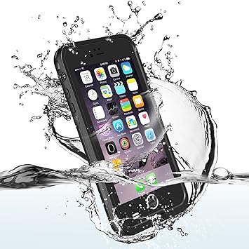 Funda Impermeable Iphone 6 4 7 Inch Easylife Carcasa Anti Agua A Prueba De Golpes Negro Amazon Es Electronica