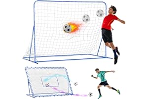 WINTHAI Dual-Mode Soccer Goal Net & Soccer Rebounder Net,Premium Durability for Intense Shooting Training,Quick-Switch Angle Soccer Training for Control,Passing Practice,Soccer Gifts for Kids Teen Adult