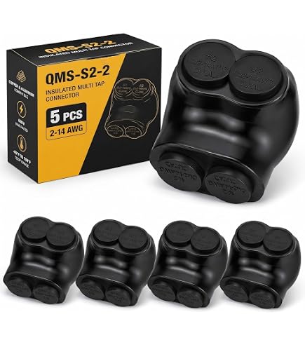 Morris Products 97643 Multi-Cable Connector, Insulated, Dual Entry
