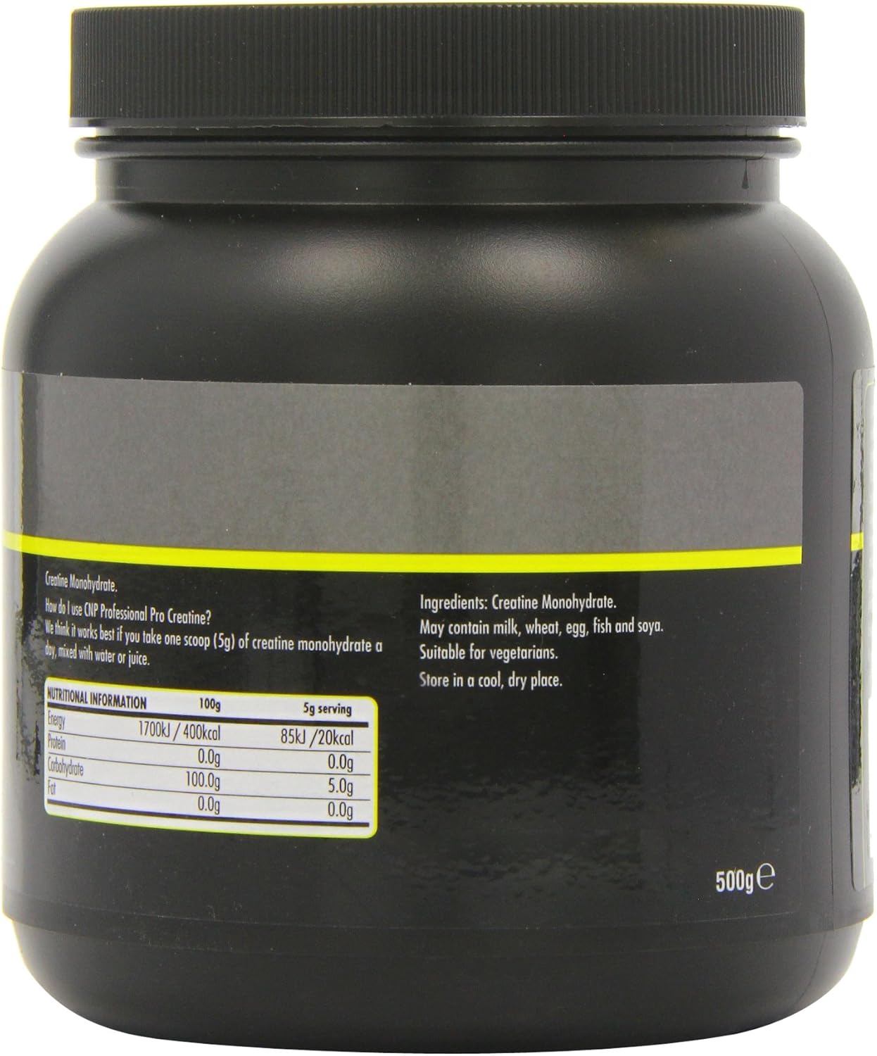 CNP Professional Creatine Range, 500g / 250g Creatine Monohydrate Powder, E2 Ethyl Ester 240 Capsules (500g Powder) - Image 4