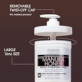 Advanced Clinicals Manuka Honey Cream Moisturizer 454g Body Butter view 3