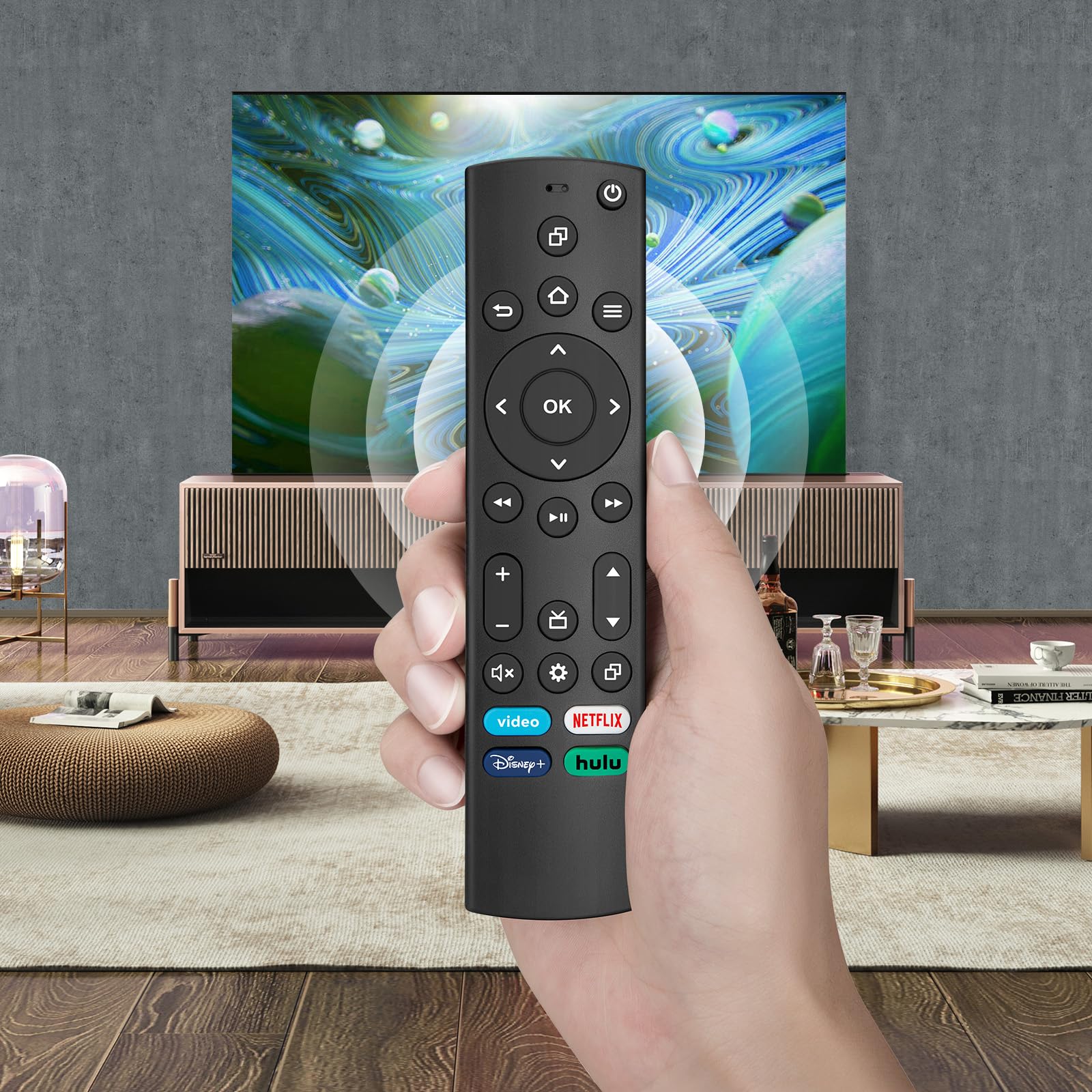 Replacement-Remote for All Insignia-Toshiba-Pioneer-Smart-TVs