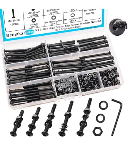 m16 M6-1.00 x 25 mm Hex Head Loose Washer Bolt - 16mm O.D. - Hi