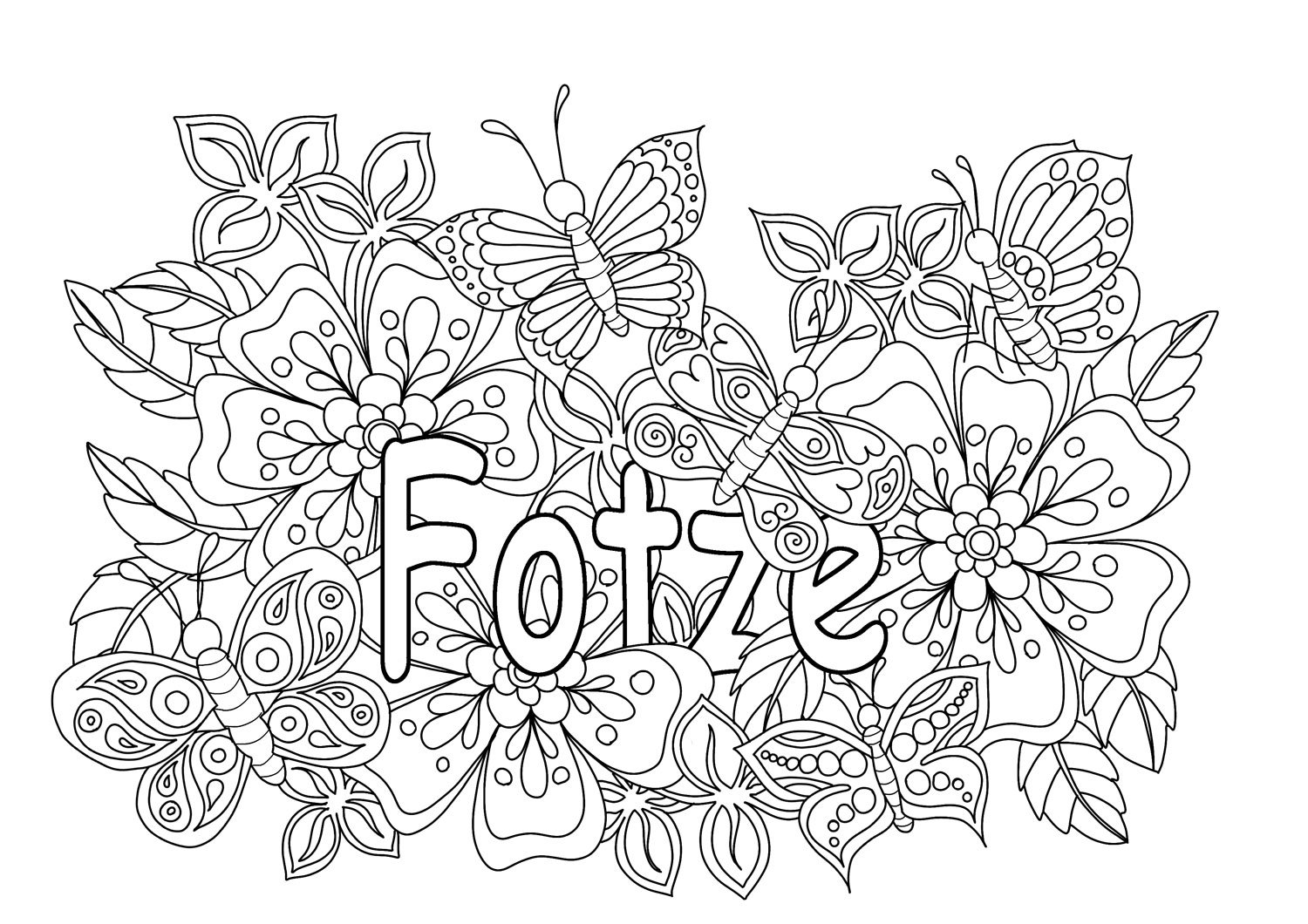 Ausmalbilder Für Erwachsene Gratis | Top Kostenlos Färbung Seite