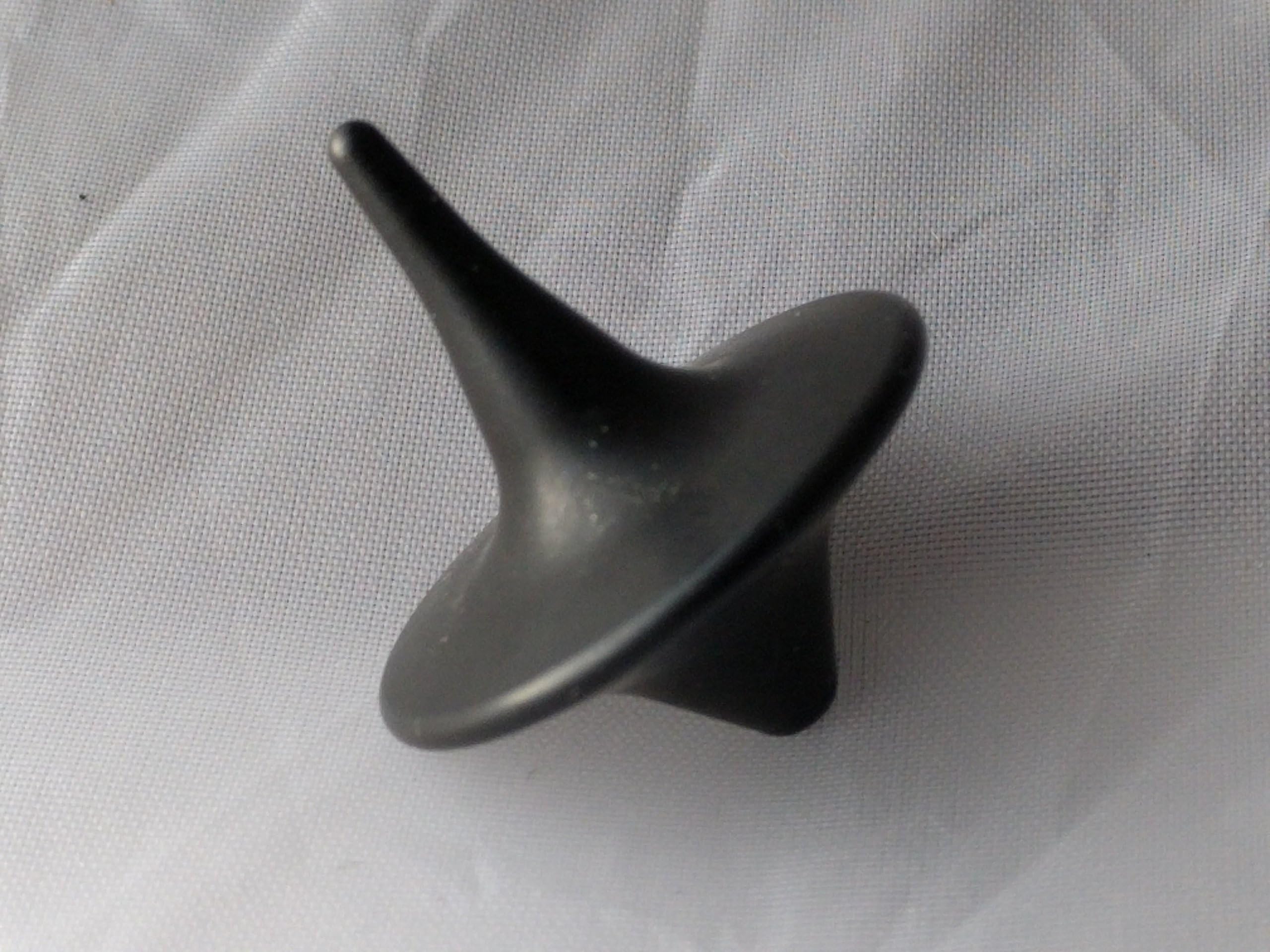 ShadowSpin Dark Precision Machined Spinning Top 303 Stainless Steel