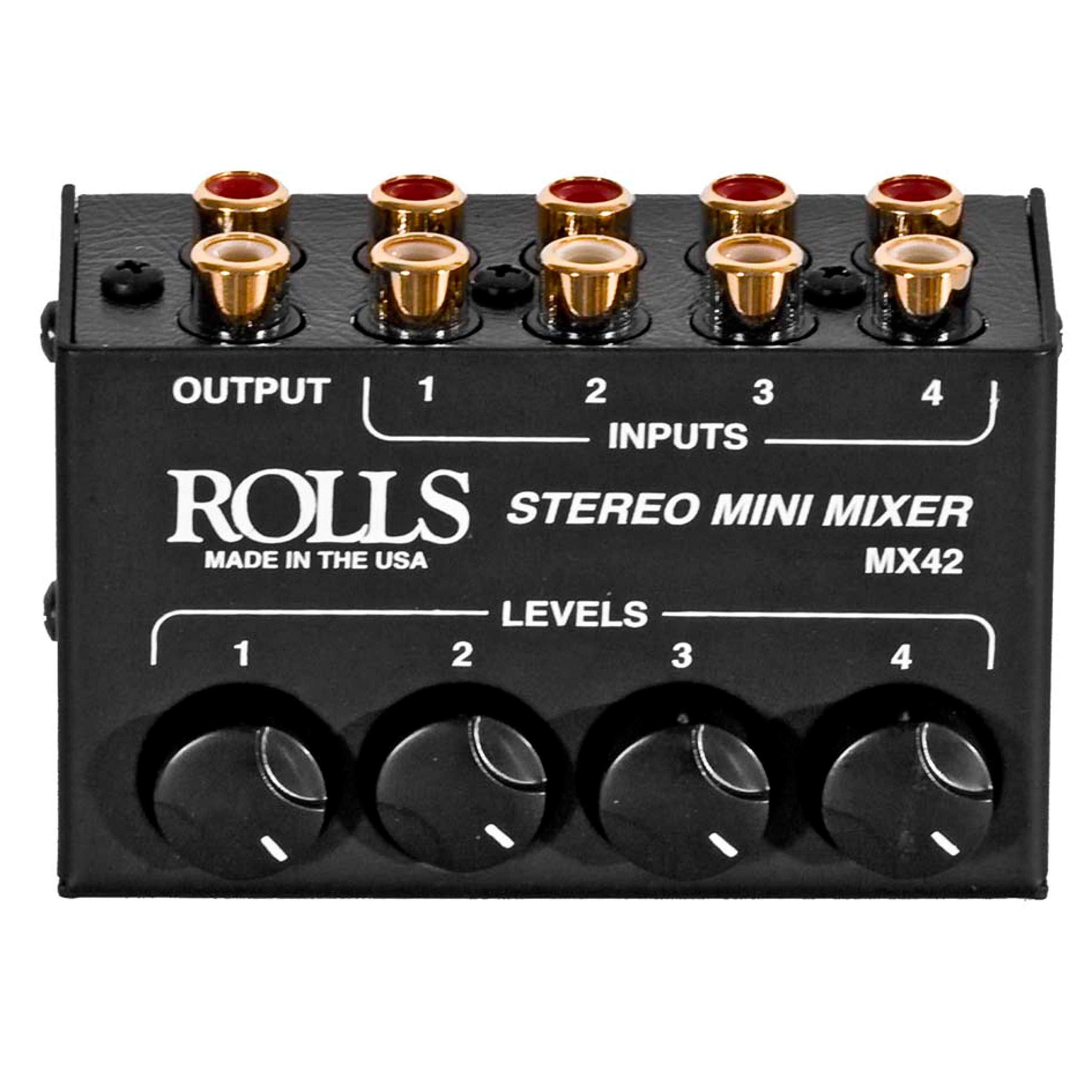 Rolls MX42 Stereo Mini Mixer