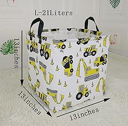 KUNRO Square Toy Bin Waterproof storage organizer