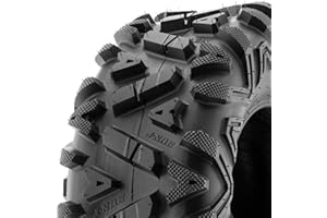SunF A033 Power.I 25x12-9 ATV UTV Tire All-Terrain Off-Road, 6 Ply Tubeless