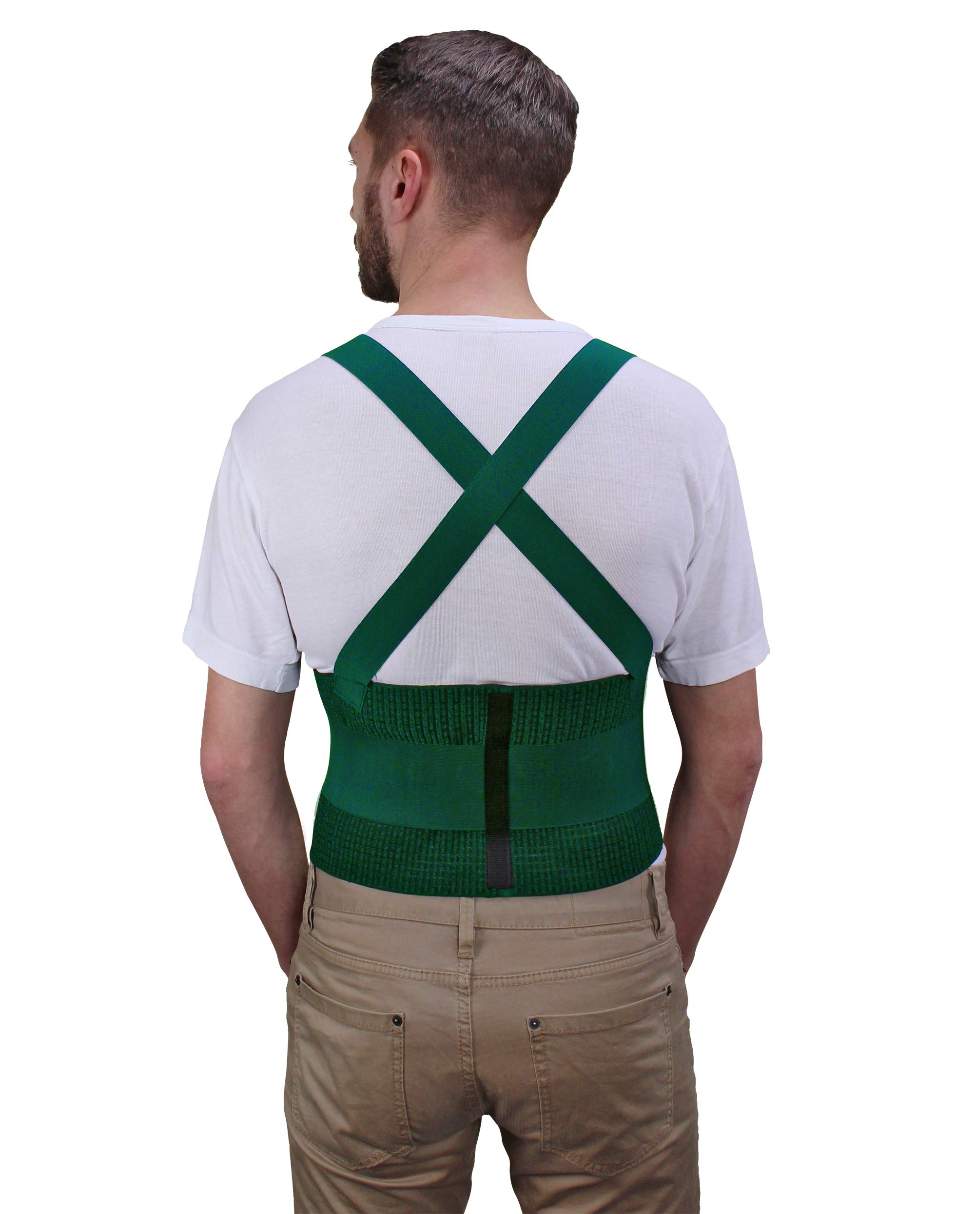 Hydas 2506.5.00 Garden Active Support Belt with 4 Tool Loops Green
