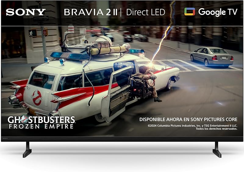 BRAVIA 2 II 75 Pulgadas TV 4K Smart TV (Google TV), Procesador X1, Escalado 4K, Dolby Atmos y DTS:X, Compatible con PS5, 75S20M2, Modelo 2026
