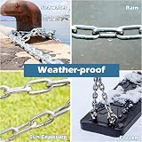 hannger 2mm x 1M Stainless Steel Chain - Small Strong Link for DIY, Keychains, view 5