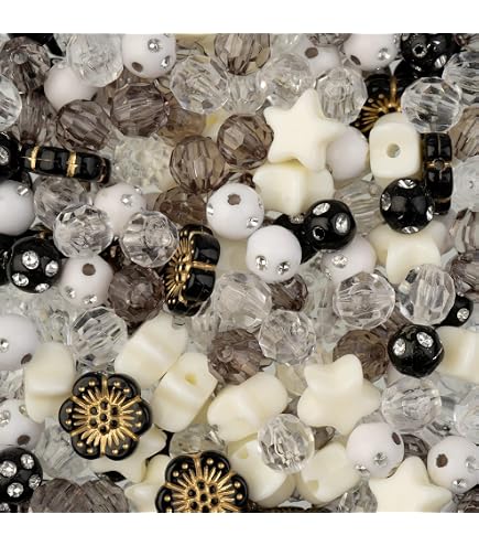 100-Piece Mixed Color 3D Illusion Acrylic Miracle Beads - 8mm Round Spacer Beads For Jewelry Making