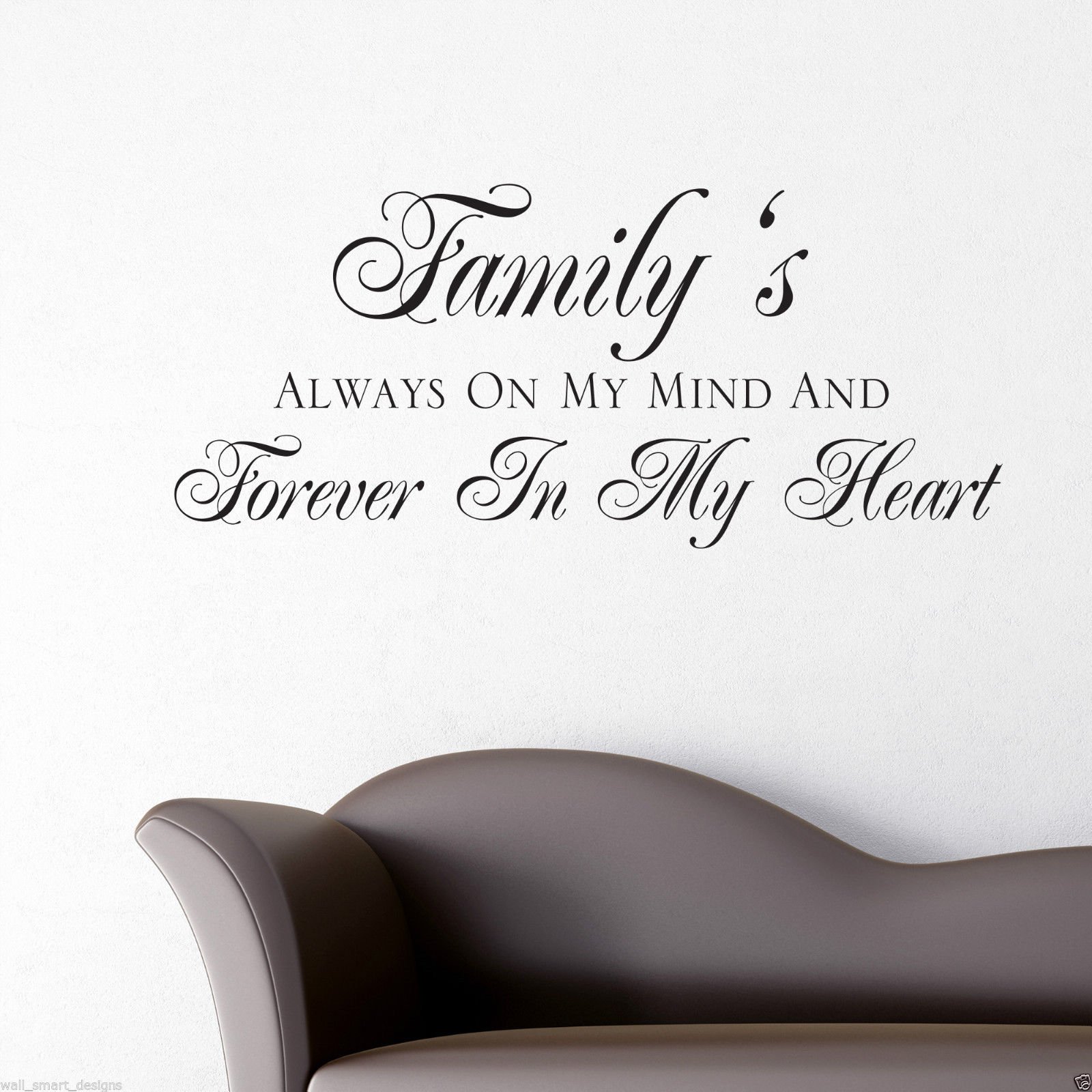 Wall Smart Designs Families Are LikeWall Art Sticker Lounge Room Quote Decal Mural Stencil Transfer