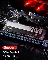 Lexar NM790 4TB M.2 NVMe SSD PCIe Gen 4X4 view 3