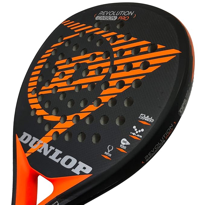 DUNLOP Pala pádel Revolution Carbon Pro 2.0 Orange Rugosa: Amazon.es: Deportes y aire libre